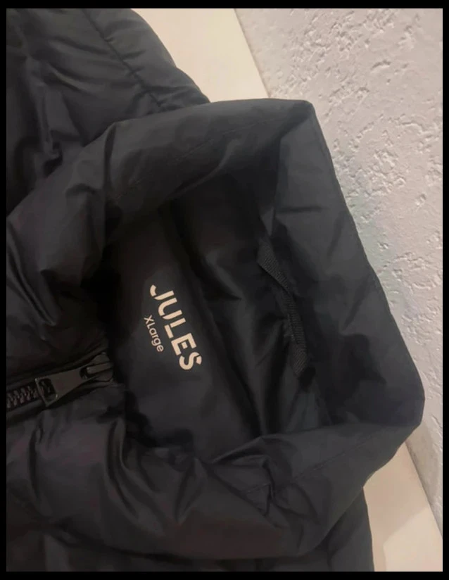 Dudo sem mangas preto Jules impermeável gola alta homem XL – photo 6